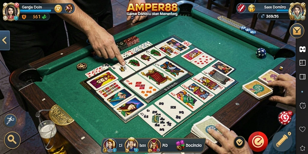 Tampilan tangkapan layar gameplay AMPER88 yang seru dan kompetitif.