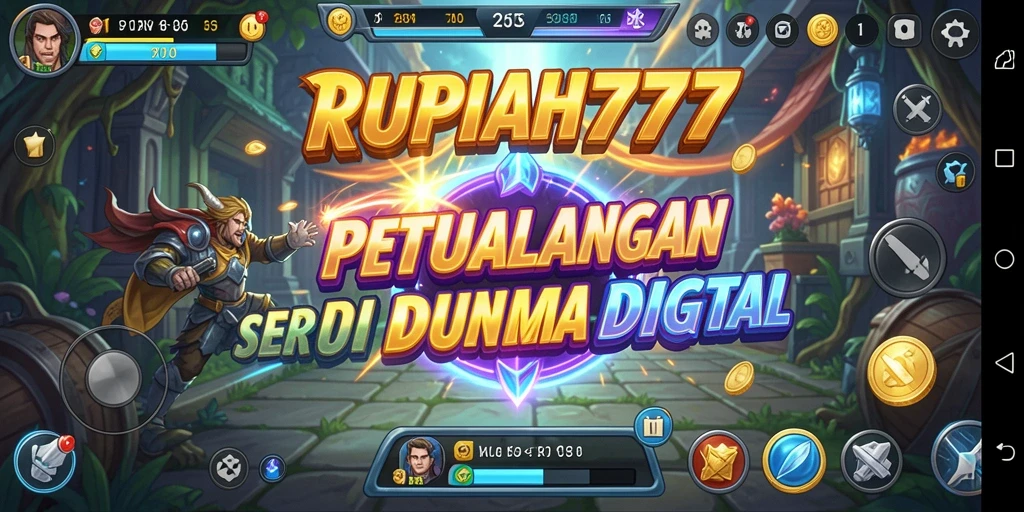 Screenshot gameplay RUPIAH777 menampilkan aksi petualangan yang mendebarkan.