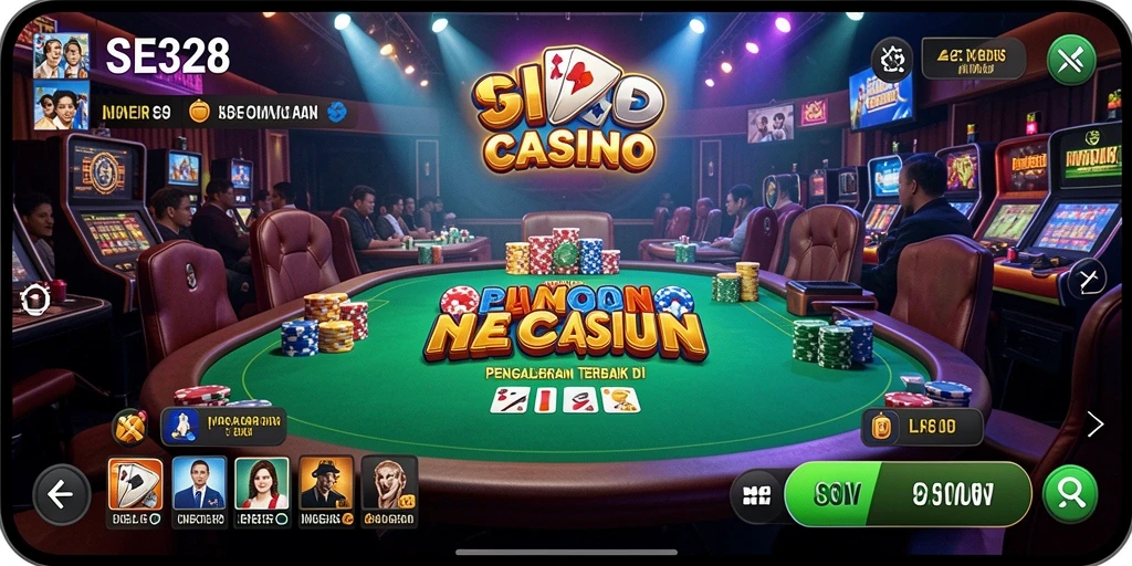 Tampilan menarik dari gameplay Live Casino di SE328 yang memukau.